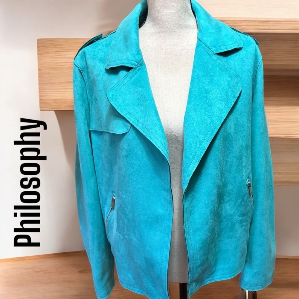 Philosophy Turquoise Blazer